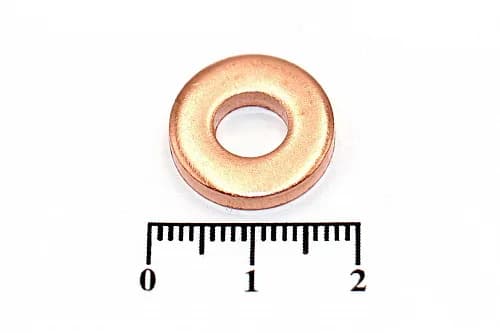 Шайба медная 7*16*3.0 - фото 1