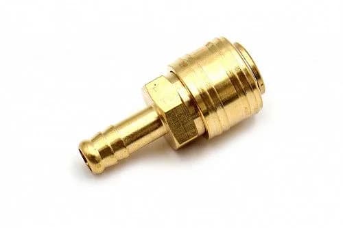 Пневмофитинг латунный БРС SH 3/8 "Мама" + штуцер (Евро) - фото 1